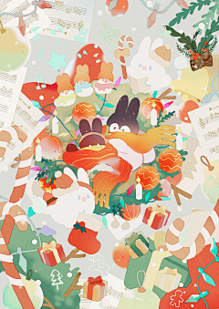 望月♥采集到☆插画-偏二次元☆