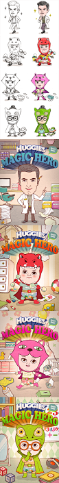 Huggies Magic Hero Character : Huggies Magic Hero character