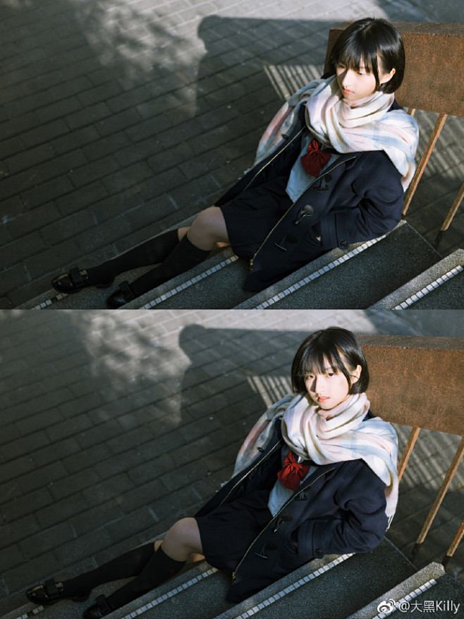 #JK制服# <br/>偶尔一个人对着操...