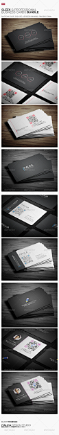 Sleek Business Cards Bundle Vol. 04 名片PSD模版 - GraphicRiver中国交流平台