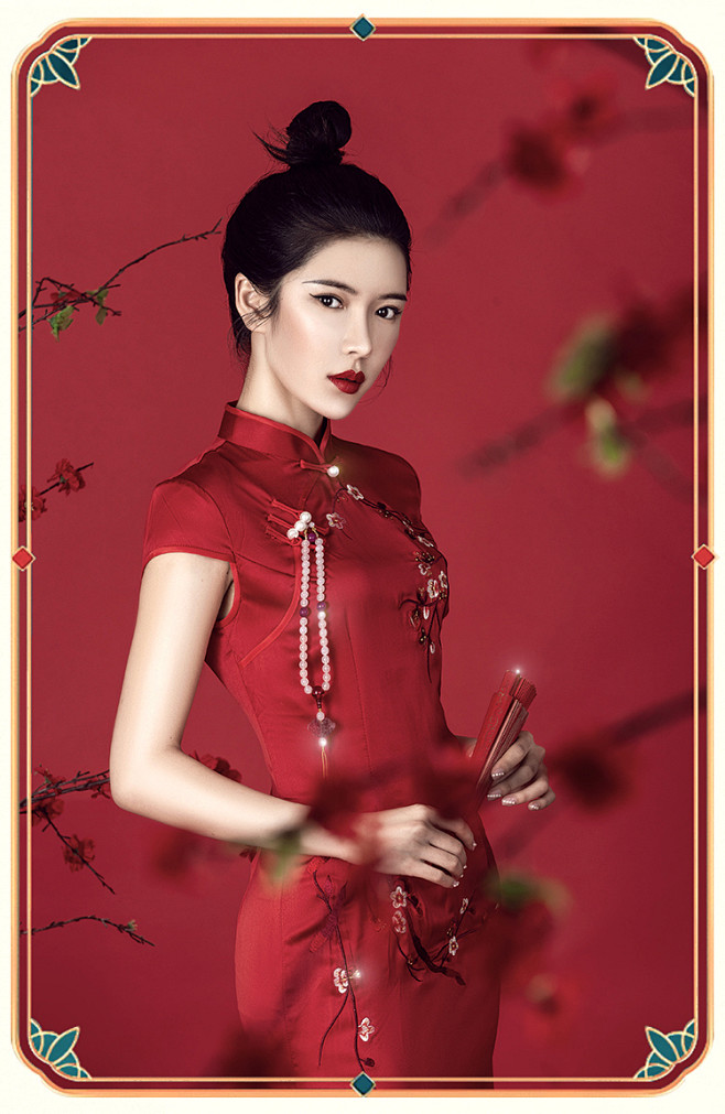 翠髻高丛绿鬓虚2