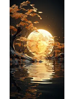 好看的中秋烫金线稿再来一组啊！ - 小红书