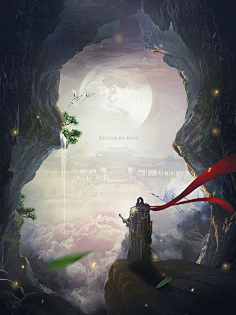 古风丨处理丨kius11lys羽笙采集到【男频】仙侠底图1采集#y底图处理