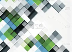 方形马赛克图案设计。普遍的现代构成