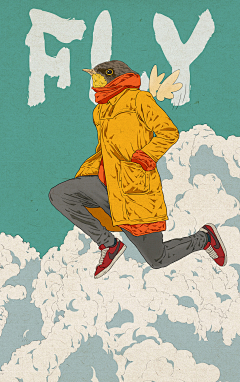 *木木夕采集到手绘插画