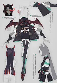 #百绘罗衣#  #吸血姬#  皮肤 - 紫裘碧染  @网易阴阳师手游 

- 设计灵感来源吸血姬传记里，她爱吃的紫苏牛肉。 
紫色的外皮和绿色的底面。并且紫苏也有别名叫做“紫裘苏”。

- 吸血姬经常近战，所以缩小了袖子和背后的翅膀，然后手部戴上了带倒钩的手套，整体衣物集中在上半身并突出腿部，希望看起来 ​​​​...展开全文c