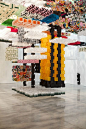 16) Sculpture with Repetitive Elements Jacob Hashimoto for Mary Boone Gallery 2014 paper kites variable sizes