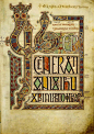 除4和9外全部出自凯尔斯书（the book of kells) 最著名的应该是8 Chi Rho （希腊语christ的前两个字母）page；图1圣约翰肖像、图3八圈十字、图7四福音也是具有代表性的作品/