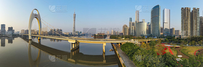 中国广州市航拍照片
