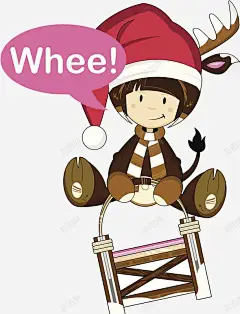 圣诞节平安夜插画 海报设计 装饰品 铃铛 雪橇 雪花 麋鹿 元素 免抠png 设计图片 免费下载 页面网页 平面电商 创意素材