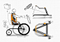 设计师Andreas Bhend设计的创意电动轮椅