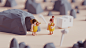 The good old days : A quick scene I made (had some free time)