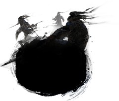 乖囧囧采集到笔刷水墨