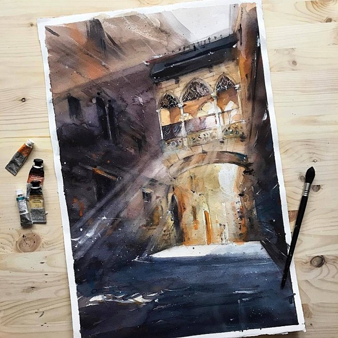  Watercolorist: @may...