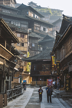 草茉莉采集到古风：建筑 风景