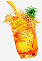 创意果汁高清素材 创意果汁 水果 美食 芒果 菠萝 饮料 元素 免抠png 设计图片 免费下载 页面网页 平面电商 创意素材