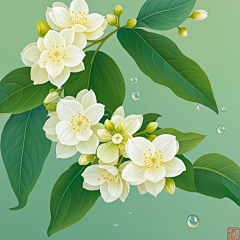 hhyahcy采集到茉莉花