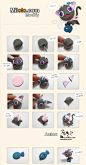 兔小贩>手工DIY——粘土系列教程