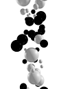 @--纯图--
黑白球 黑色小球 白色小球 抽象 视觉 背景 图形