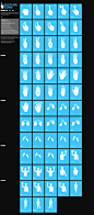 Gesturecons - Icons For Multi-Touch Interfaces