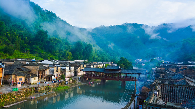 江西瑶里古镇风景