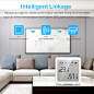 8.57US $ 46% OFF|Tuya WIFI Temperature And Humidity Sensor Indoor Hygrometer Thermometer Detector Support Alexa Google Smart Home Smart Life App|Building Automation|   - AliExpress : Smarter Shopping, Better Living!  Aliexpress.com