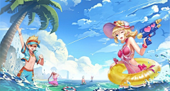 时二一采集到沙滩 海边