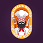 餐饮厨师吉祥物logo标志矢量图素材