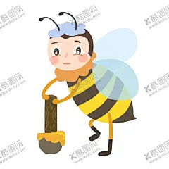 正在捣花蜜的小蜜蜂插画 【酷图网】手绘蜜蜂,手绘卡通蜜蜂,卡通蜜蜂,可爱蜜蜂,手绘可爱蜜蜂,蜜蜂插画,蜂蜜插画,卡爱,插画,卡通插画,蜂蜜包装,包装,设计