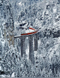 雪国列车——任何事物置身白雪之中，都是相当美好的一幅画面啊~