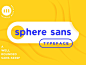 Sphere Sans Typeface - FREE Download