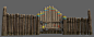 Urfin Juse 2. Props shading, texturing. Morrani Gate