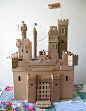 DIY cardboard castle!