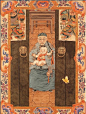 台湾作者王家珠、王家珍插画作品，浓郁民族风，笔法细腻，出版的《虎姑婆》畅销绘本。