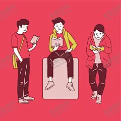 看书 【酷图网】看书,学习,读书,人物插画,手绘插画,手绘人物,插画人物,插画,人物,卡通人物,手绘女孩,手绘男孩,女孩插画,表情包,表情人物,表情,烹饪,厨房,做饭,角色,学生,家庭,一家四口,一家三口,家庭日,扁平化人物,老师,工作,工作人员,商务人士,美女,