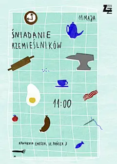 波兰插画师agata krolak ​​​​手绘文字与插画的结合海报 ​​​​