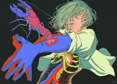 配色大胆线条表现力强✴️设计感插画师推荐 - 小红书
