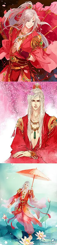  人物明星 古剑奇谭 影视动漫 插画手绘 美女/帅哥 剑三·孙飞亮 by伊吹五月-动漫 唯美 古风…