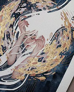 插画艺术家 kelogsloops 一组水彩唯美人物插画

ins：kelogsloops ​​​​