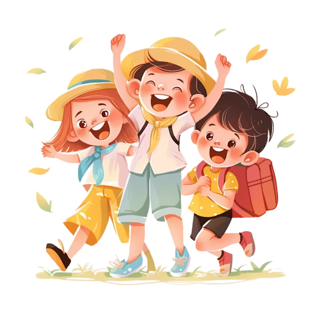 千库网_小孩学生旅游暑假假期假日旅行出行_元素编号13667596