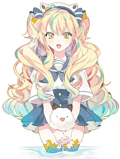 插画 动漫 二次元 壁纸 头像 原创 同人 手绘 CG P站 pixiv 少女 VOCALOID v家 SeeU