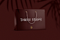 Three Steps - Brand Identity : stylishness and beauty lies in simplicity, This smooth approach is what we did in designing the logo.with its high-contrast, accuracy of the details .The Three steps' logo has become a luxury brand logo, and seems more in tu