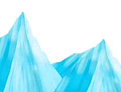 冰山雪山雪景冰川PNG素材