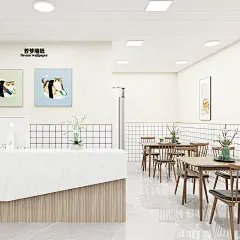 奶茶店商用墙纸自粘网红黑白格子小吃店餐饮饭店装修防水防潮壁纸-淘宝网