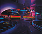 酒吧设计极富科幻色彩的海上城市 - 酒吧灯光设计 - 耐思设计