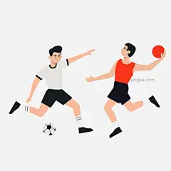 运动足球篮球扁平风人物素材图片大小2000x2000px 图片尺寸137.21 KB 来自PNG搜索网 pngss.com 免费免扣png素材下载！banner人物#扁平分人物#插画人物#卡通手绘#可爱的人物#可爱简约人物#运动足球篮球#