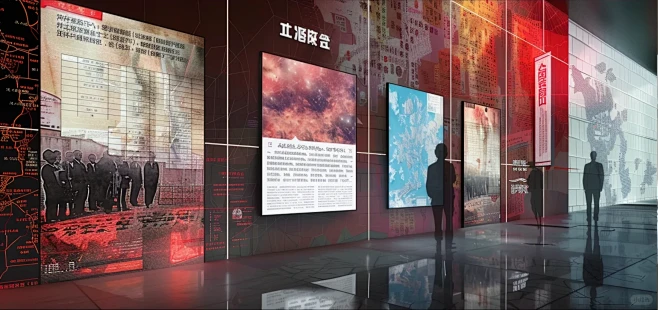 【AI展厅】文化主题展厅 - 小红书