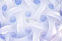 抽象的背景，模糊平滑的几何形状，白色和浅蓝色色调与平滑的梯度