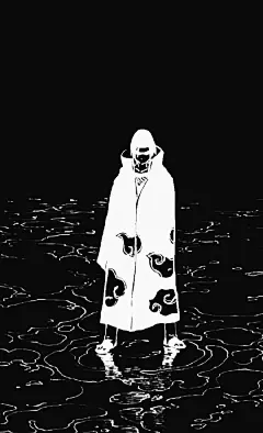 《#火影忍者#》超炫酷黑底手机壁纸分享！ ​​​​