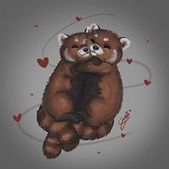 Wan0802采集到动物手绘Hand Paint